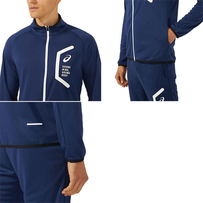 ASICS（アシックス） メンズ ドライトレーニングスリムジャケット