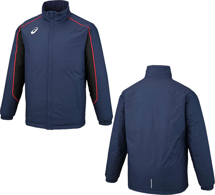 ASICS（アシックス） メンズ 中綿ウォーマージャケット フィットネス