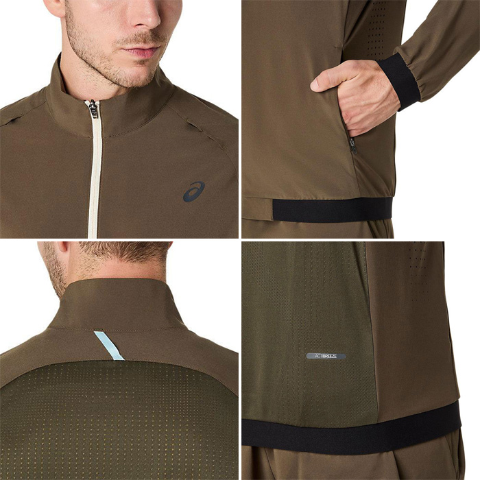 ASICS（アシックス） メンズ アクティブリーズ ACTIBREEZE ジャカード