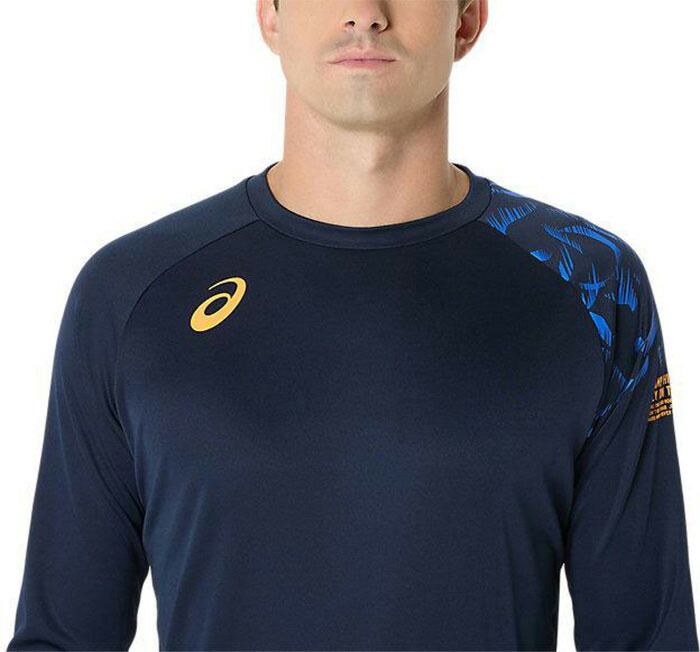 アシックストレーニングトップ新品レア ASICS（アシックス） メンズ トップラインファミリー長袖シャツ