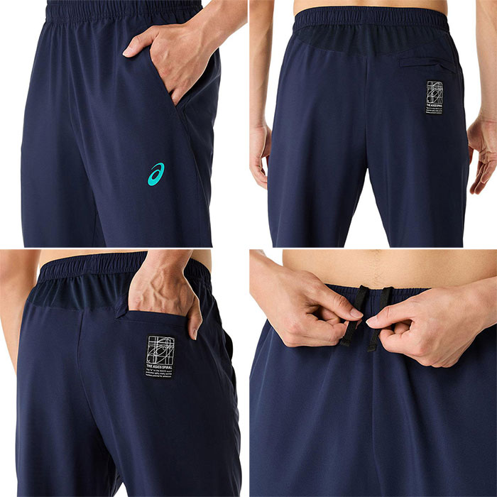 ASICS（アシックス） メンズ レディース クールサマーウーブンパンツ