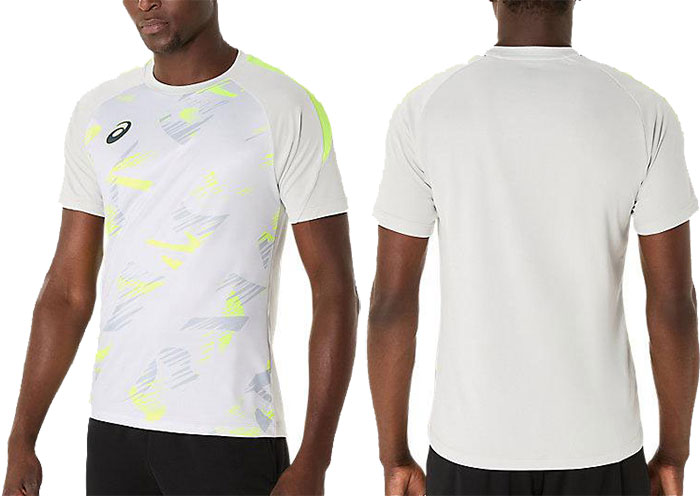 ASICS（アシックス） メンズ プラクティスグラフィック半袖シャツ