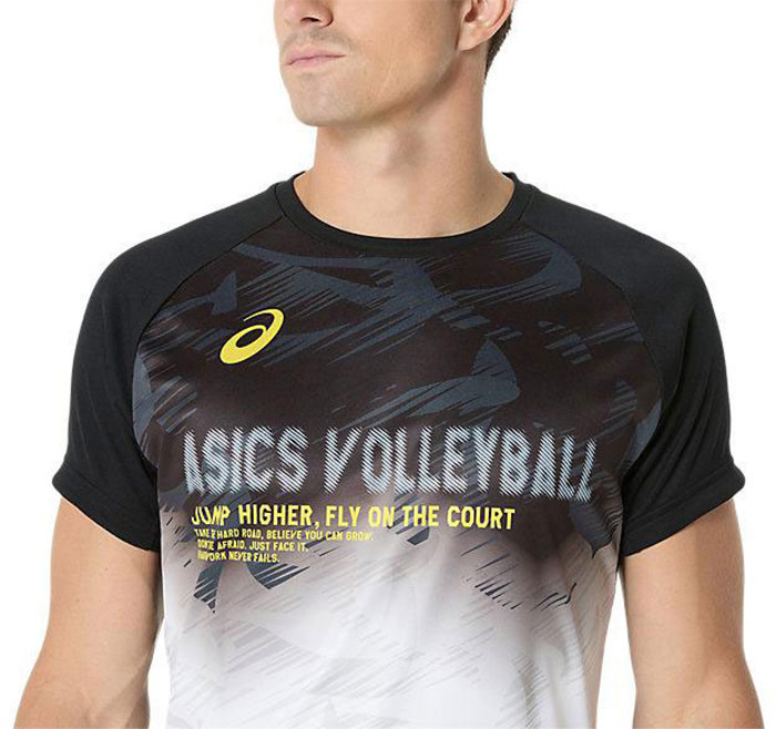 ASICS（アシックス） メンズ トップライン半袖シャツ バレーボール
