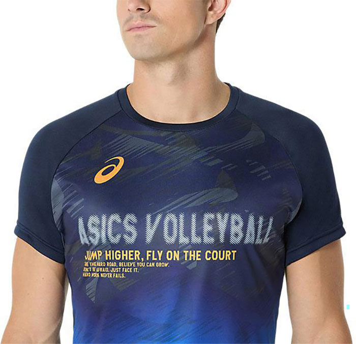 ASICS（アシックス） メンズ トップライン半袖シャツ バレーボール