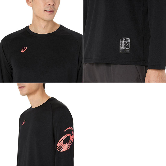 ASICS（アシックス） メンズ ドライ長袖シャツ フィットネス