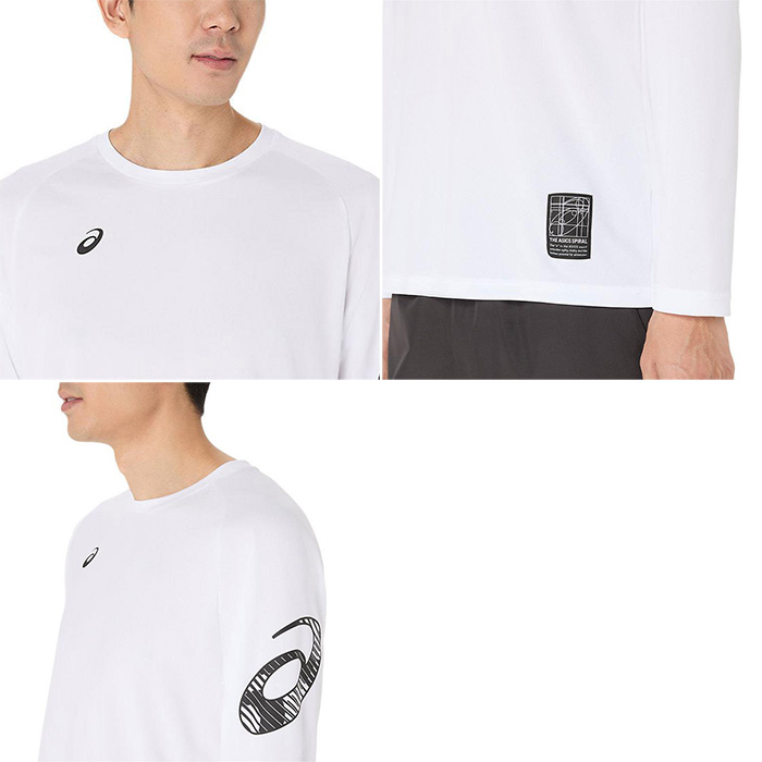 ASICS（アシックス） メンズ ドライ長袖シャツ フィットネス