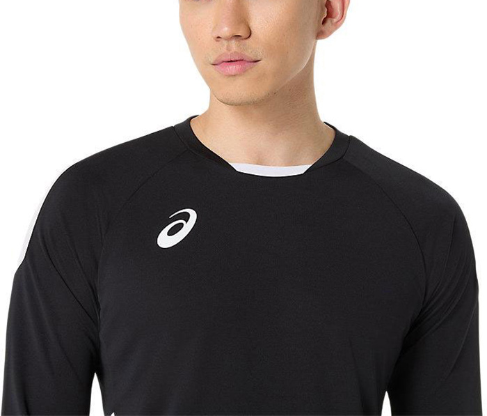 shizugakuサッカーウェア ホワイト/ブラック ASICS（アシックス） メンズ レディース ジュニア ゲームシャツ 長袖