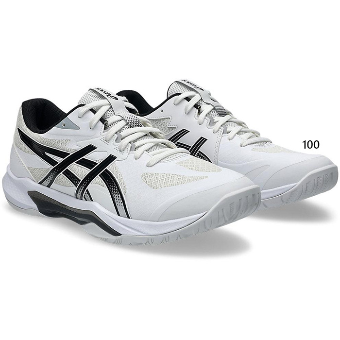 ワイド幅 アシックス メンズ レディース ゲル タクティック13 GEL-TACTIC バレーボールシューズ ハンドボール バドミントン インドアスポーツ 屋内 ホワイト 白 送料無料 asics 1073A078 ASICS（アシックス） ワイド幅 メンズ レディース ゲル タクティック13