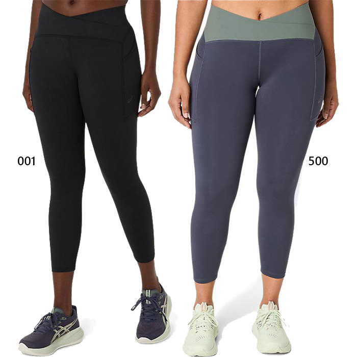 ウォーキング・ランニングウェア IS-8000 ASICS（アシックス） レディース NAGINO フレックス7/8タイツ