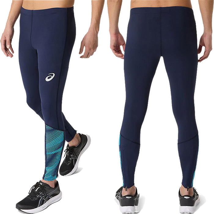 ASICS（アシックス） メンズ グラフィックロングタイツ ジョギング