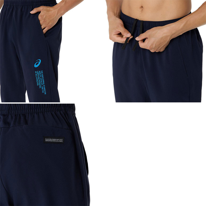 ASICS（アシックス） メンズ レディース クールサマーウーブンパンツ