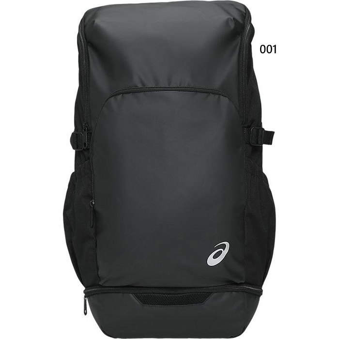【未使用】ASICS ブラック リュック バックパック40 部活 アシックス ASICS（アシックス） 40L メンズ レディース バックパック40 リュック