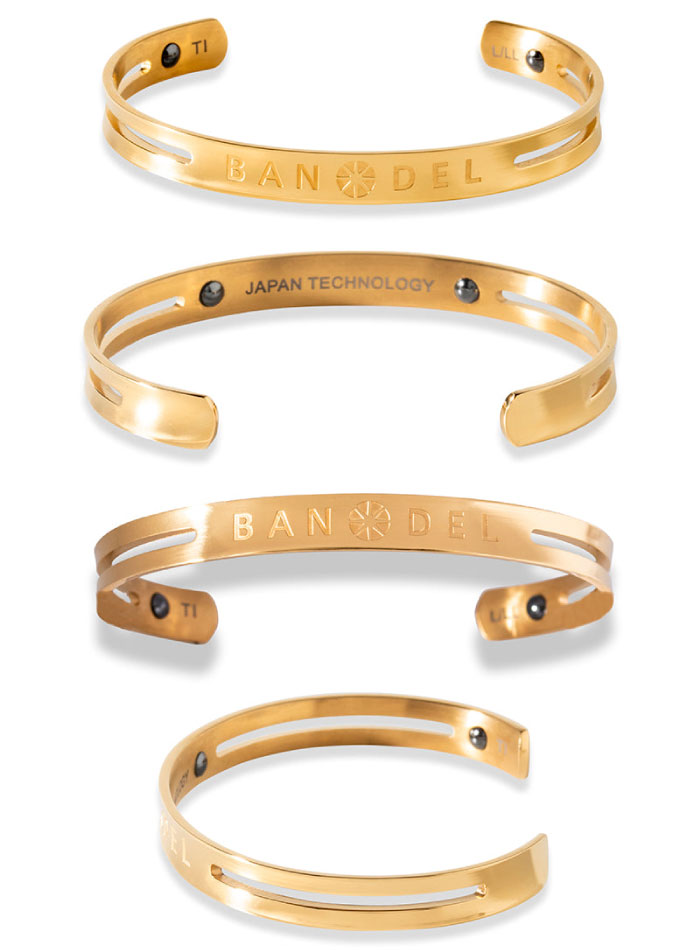 楽天市場】バンデル ブレスレット Titanium Bangle Gold チタン