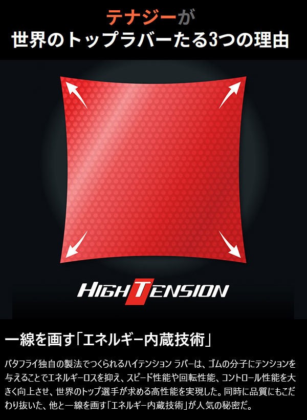 バタフライ（Butterfly） メンズ レディース ジュニア テナジー05