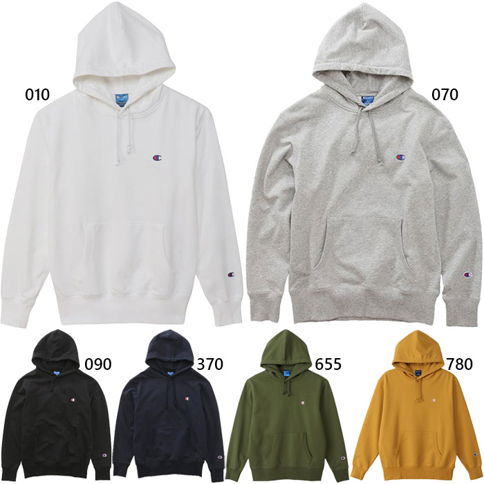 正規代理店 チャンピオン CHAMPION ATHLETIC WEAR ウエア メンズ ユニ HOODED SWEATSHIRT ネイビー 370 S  C3-LS151 tedxcordoba.com.ar