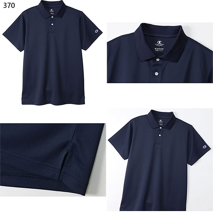 ネイビー ポロシャツ XS Champion（チャンピオン） メンズ POLO SHIRT ポロシャツ トップス