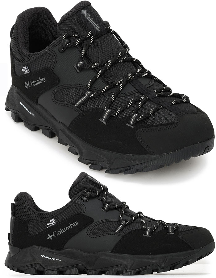 コロンビア トレッキングシューズ 防水 ローカット メンズ セイバーオムニテック ワイド YI7313-010 Columbia Columbia（コロンビア） メンズ セイバー シックス ロー アウトドライ