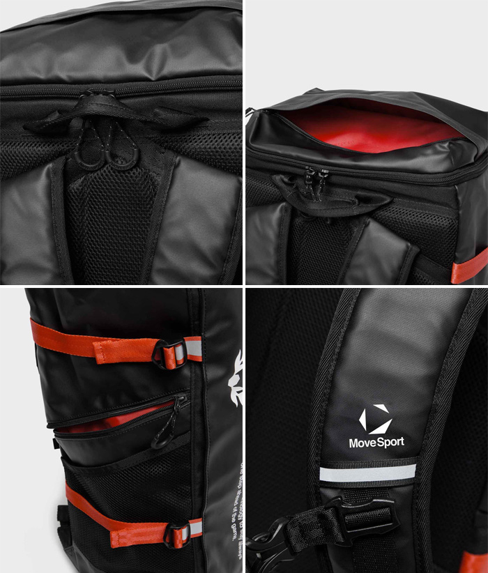 DESCENTE（デサント） 40L メンズ レディース スクエアバッグ40