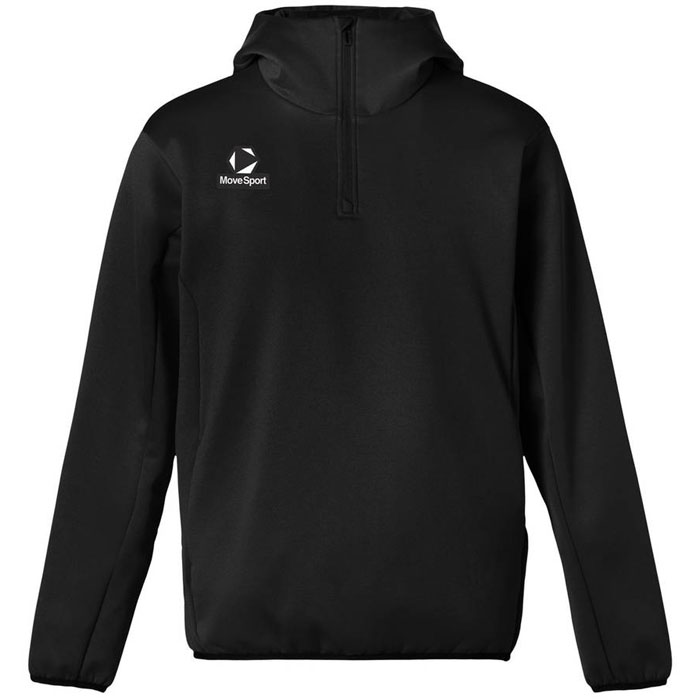 DESCENTE ジップアップパーカー　黒　Ｍ DESCENTE（デサント） メンズ バリアフリースジャケット フィットネス