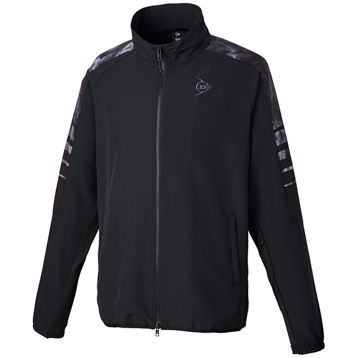 【DUNLOP】ダンロップ ユニセックス トラックジャケット ブラック系 ダンロップスポーツ ダンロップ メンズ レディース トラックジャケット