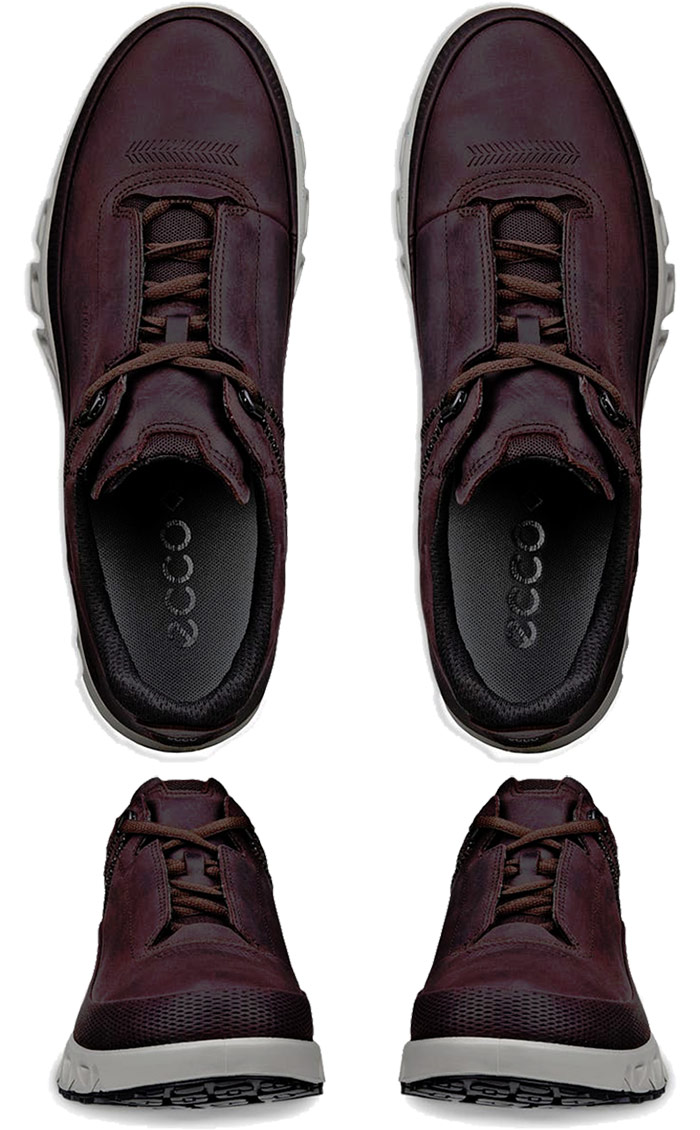 ecco（エコー） メンズ ヌバック Gore-Texシューズ multi vent low