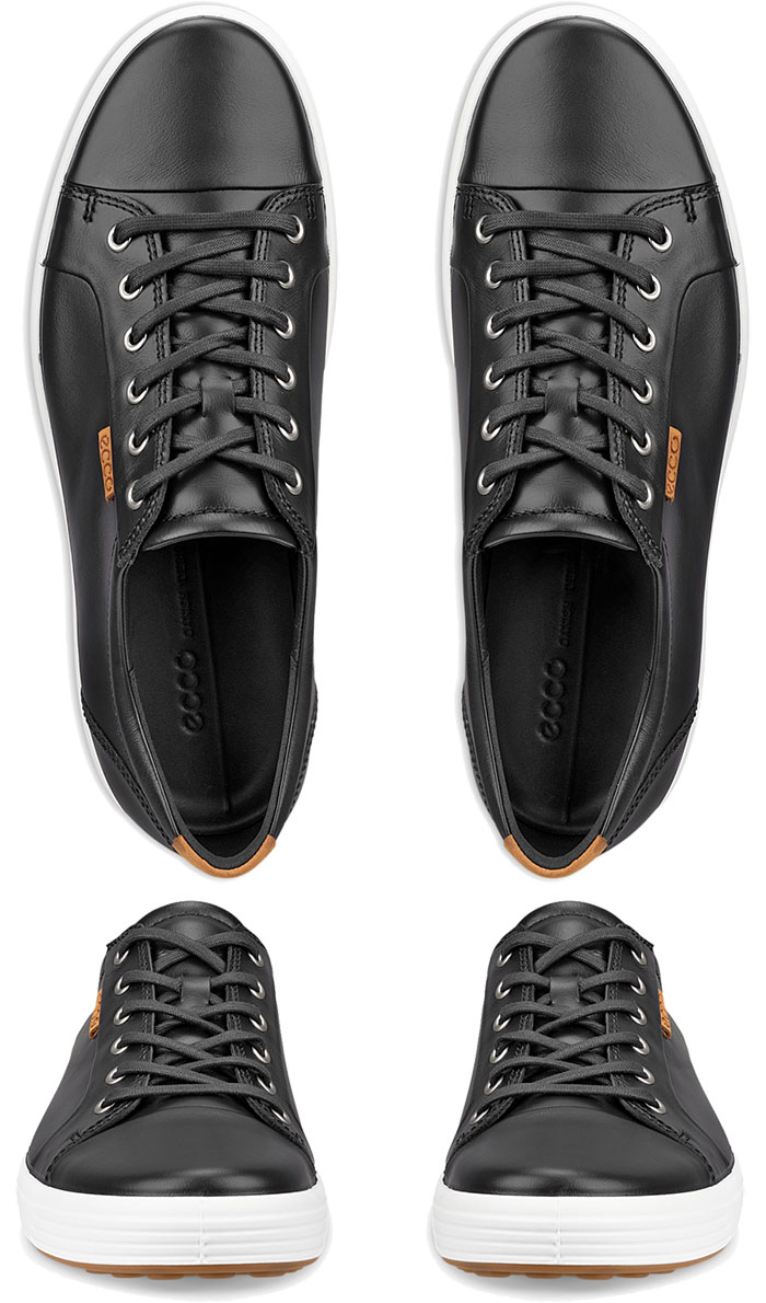 ecco（エコー） メンズ レザースニーカー soft 7 スニーカー シューズ