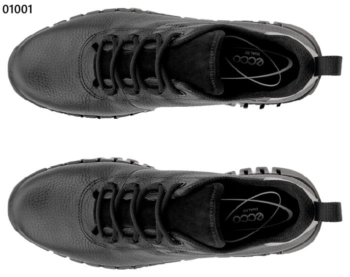 ［美品］ECCO スニーカー　防水　牛革　黒　23.5 ecco（エコー） レディース グルーヴ gruuv レザー Gore-Tex