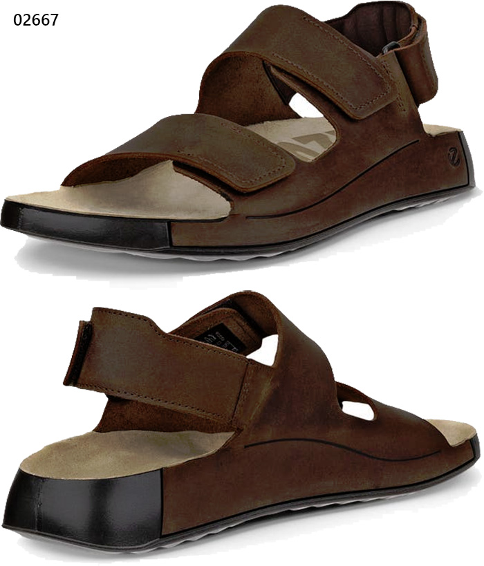 ecco（エコー） メンズ コズモ メンズ レザー サンダル Cozmo Mens
