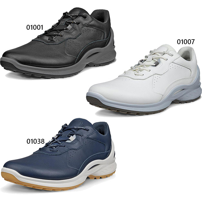 ecco（エコー） メンズ レザースニーカー Biom Energi シューズ 紐靴