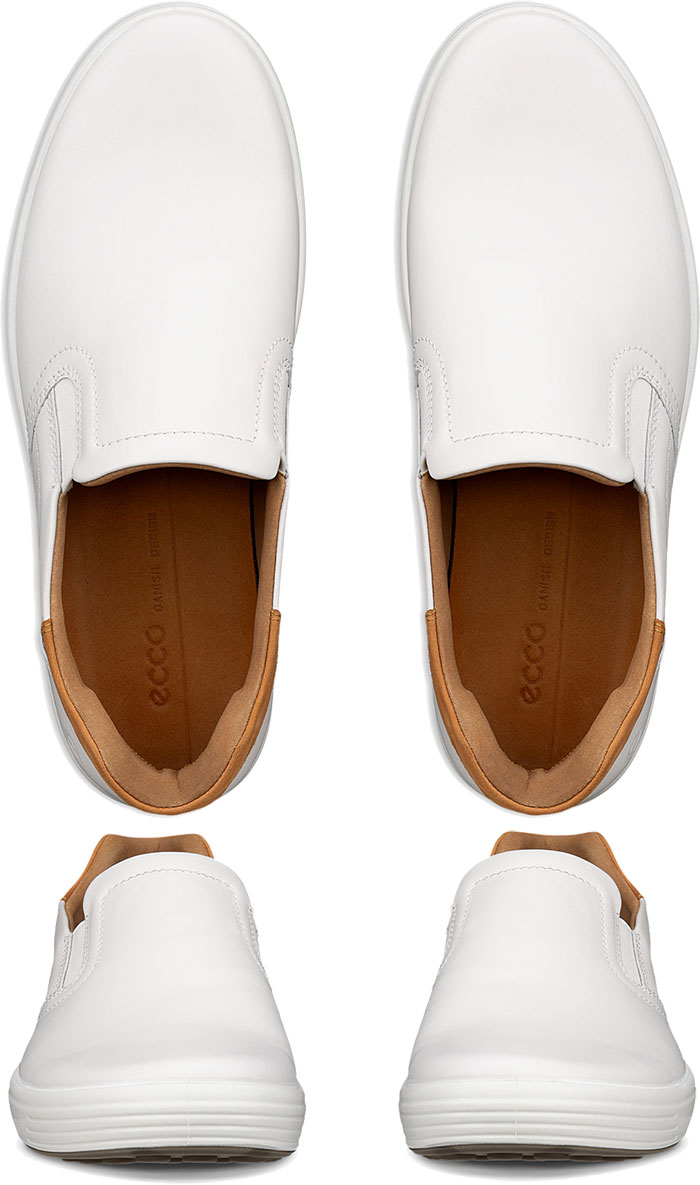 ecco（エコー） メンズ レザースニーカー soft 7 スニーカー ハンズ