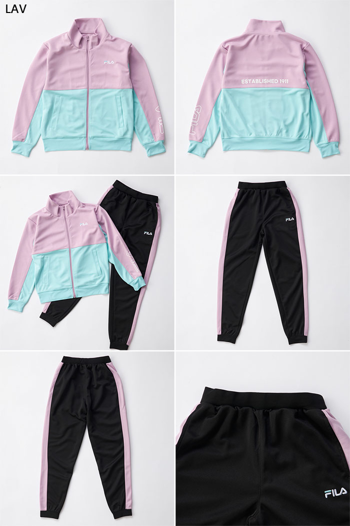 FILA フィラ ジュニア キッズ ジャージ 上下セット トレーニング