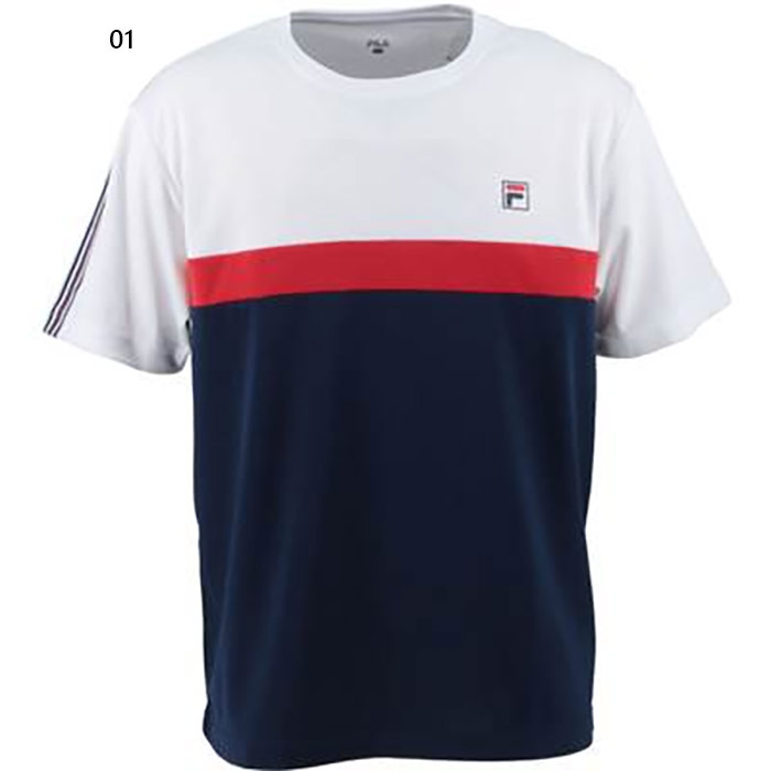 FILA（フィラ） メンズ ゲームシャツ テニス バドミントンウェア