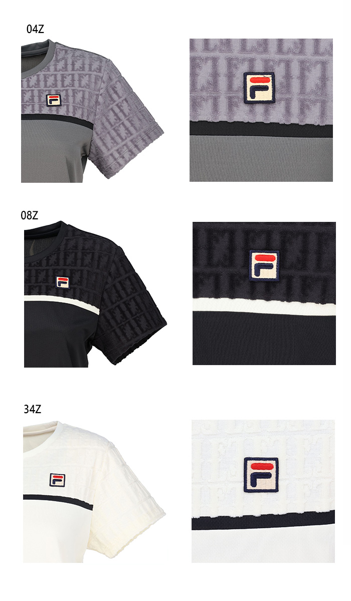 FILA（フィラ） レディース ゲームシャツ テニス バドミントンウェア