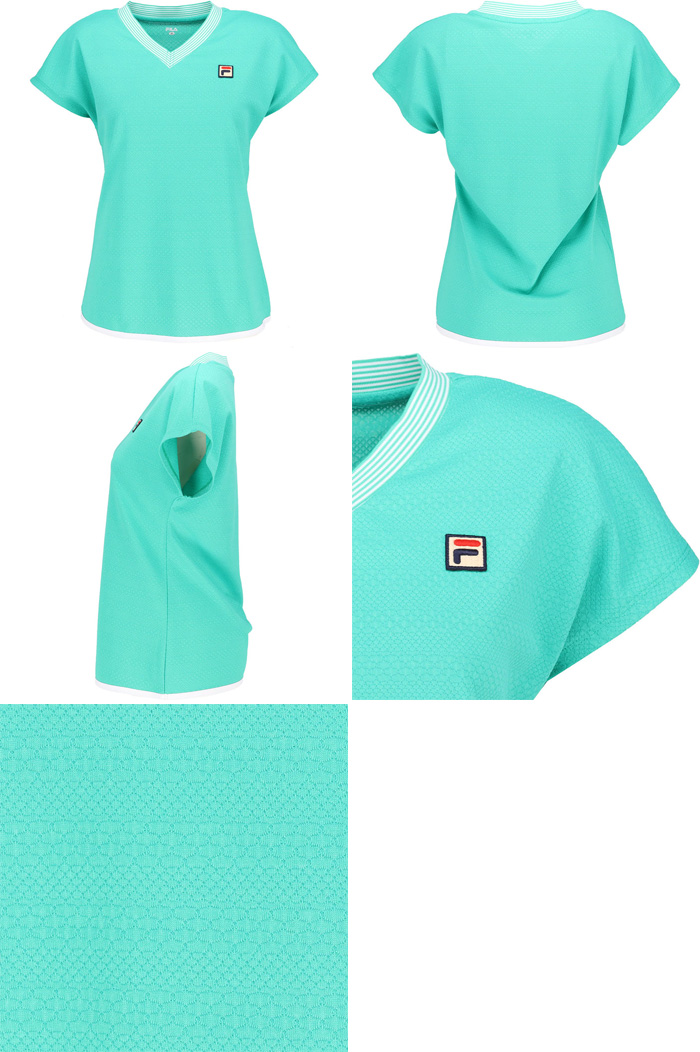 FILA（フィラ） レディース ゲームシャツ テニス バドミントンウェア