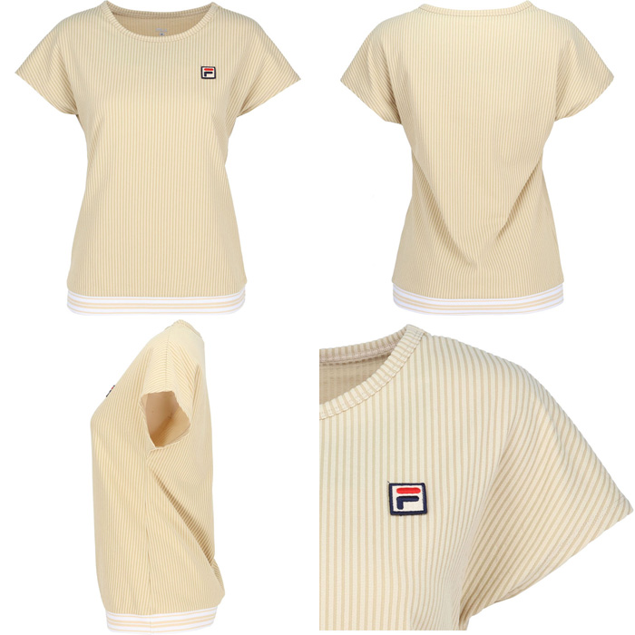 FILA（フィラ） レディース ゲームシャツ テニス バドミントンウェア