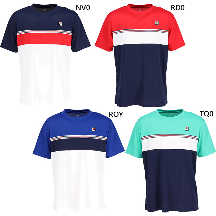 FILA（フィラ） メンズ ゲームシャツ テニス バドミントンウェア