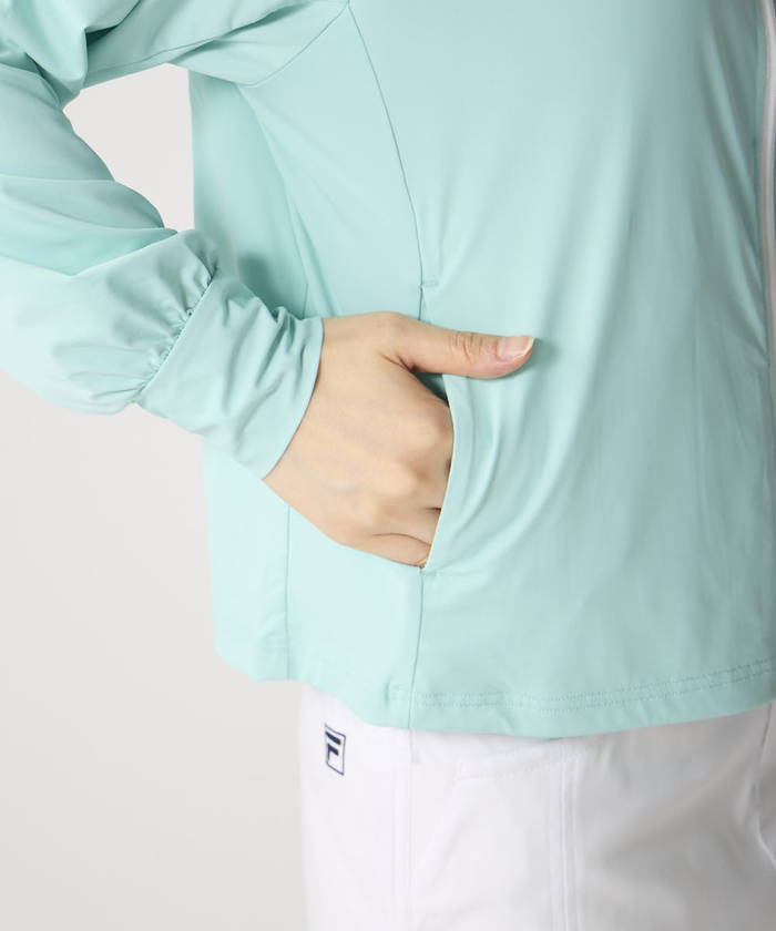 FILA GOLF フィラ ゴルフ レディース ポニーテール穴付き 接触冷感UV