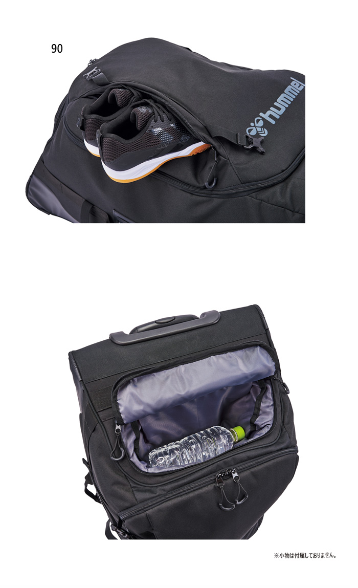 hummel 80L ヒュンメル メンズ チームキャスターバッグ スポーツ