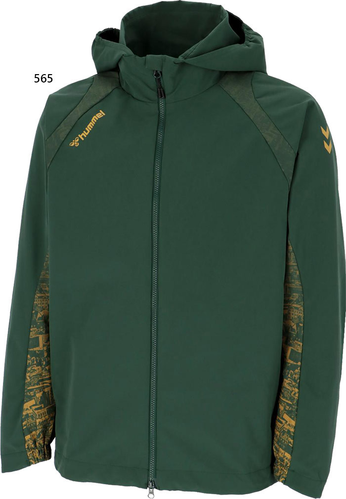 hummel（ヒュンメル） メンズ ウーブンフーディー サッカーウェア