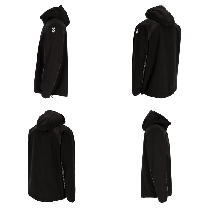 hummel（ヒュンメル） メンズ ウーブンフーディー サッカーウェア