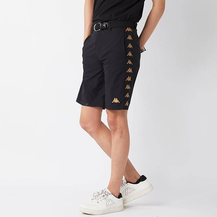 新品✨カッパ　kappa　ゴルフウェア　ショートパンツ　オフホワイト Kappa(カッパ) 【AUTHENTIC】メンズ/ゴルフ ベーシックハーフ