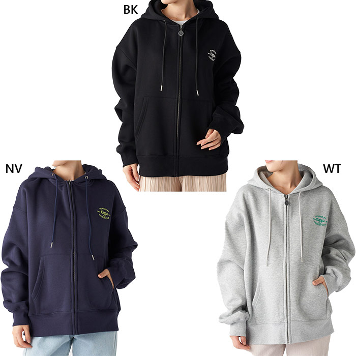 Kappa（カッパ） レディース フロントジップパーカー パーカー