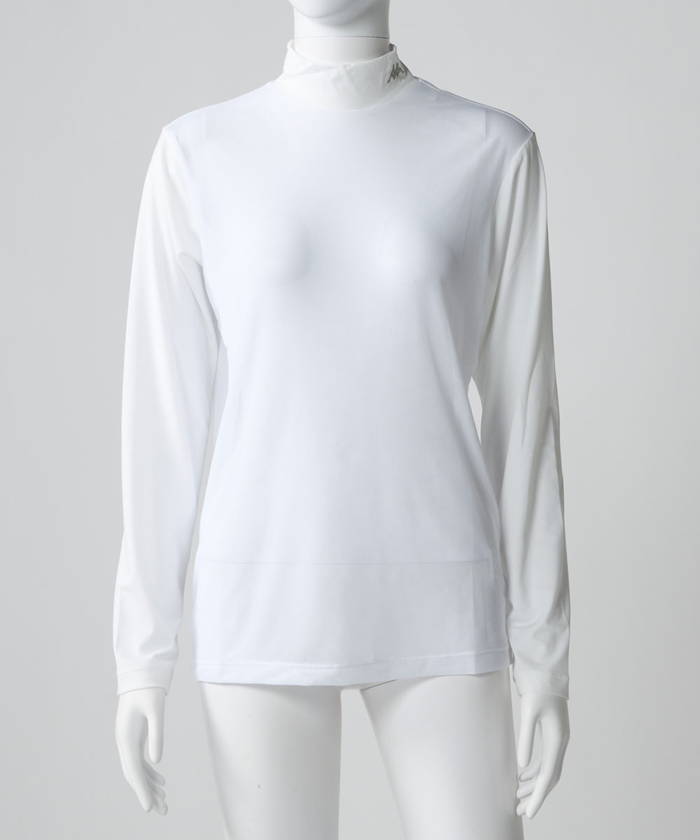 Kappa（カッパ） レディース メッシュハイネックインナー フィットネス