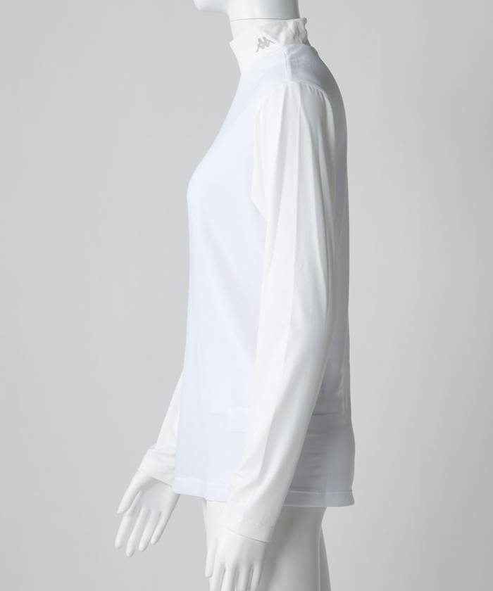Kappa（カッパ） レディース メッシュハイネックインナー フィットネス