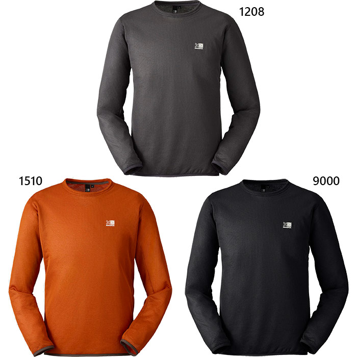 Karrimor カリマー octa thermal crew オクタ　サーマル クルー 長袖 Tシャツ アウトドア トップス 登山 101595-5040 Karrimor（カリマー） メンズ オクタ マウンテン クルー octa mountain