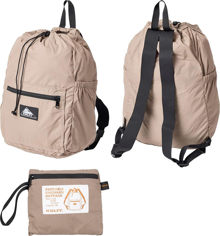 KELTY（ケルティ） 18L ケルティー メンズ レディース パッカブル