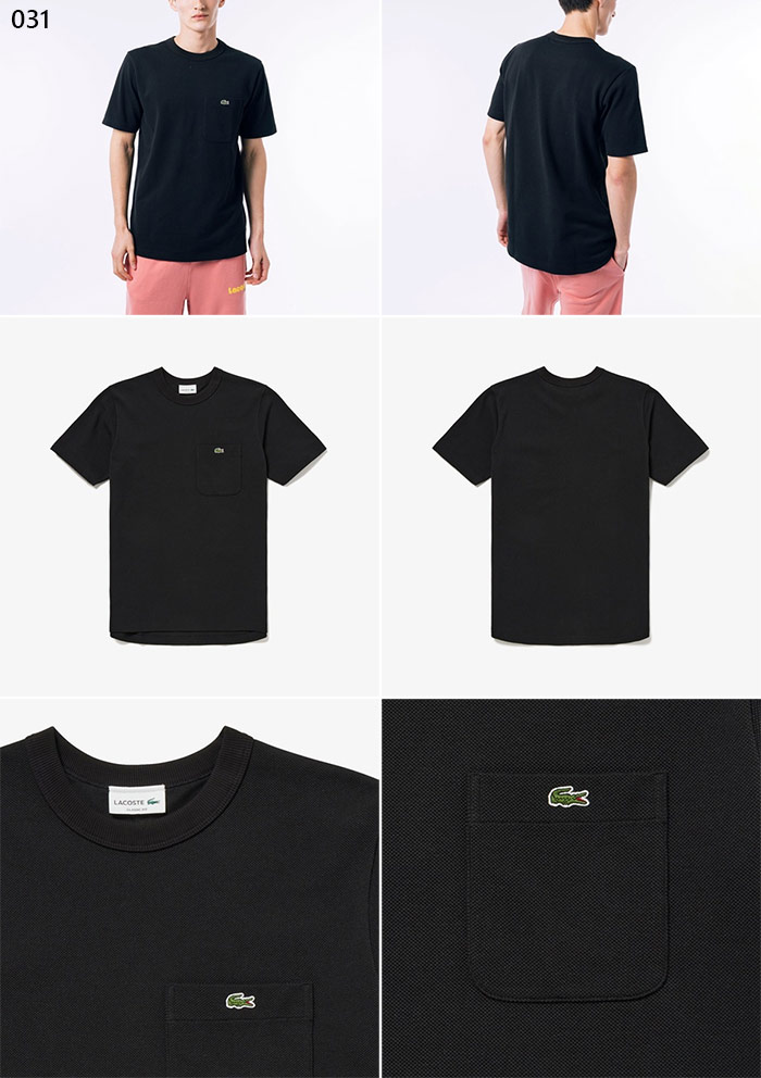 LACOSTE ラコステ メンズ ポケットTシャツ 半袖Tシャツ トップス