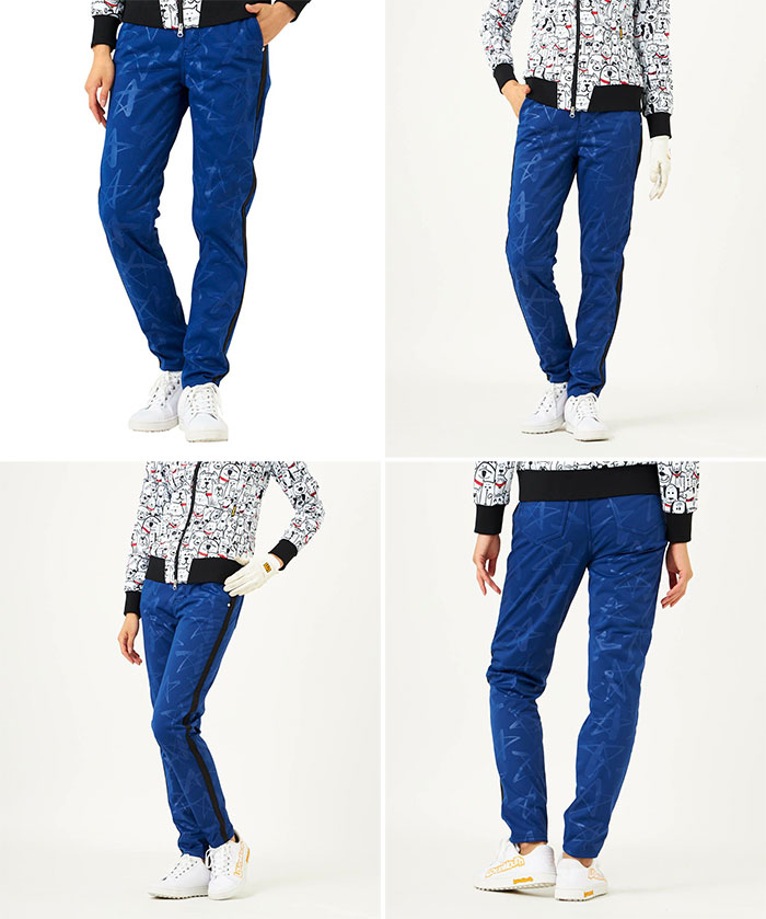 LOUDMOUTH ラウドマウス レディース ボンディングロングパンツ