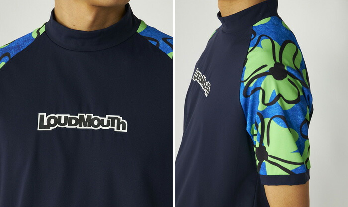 LOUDMOUTH（ラウドマウスゴルフ） ラウドマウス メンズ 切替モック