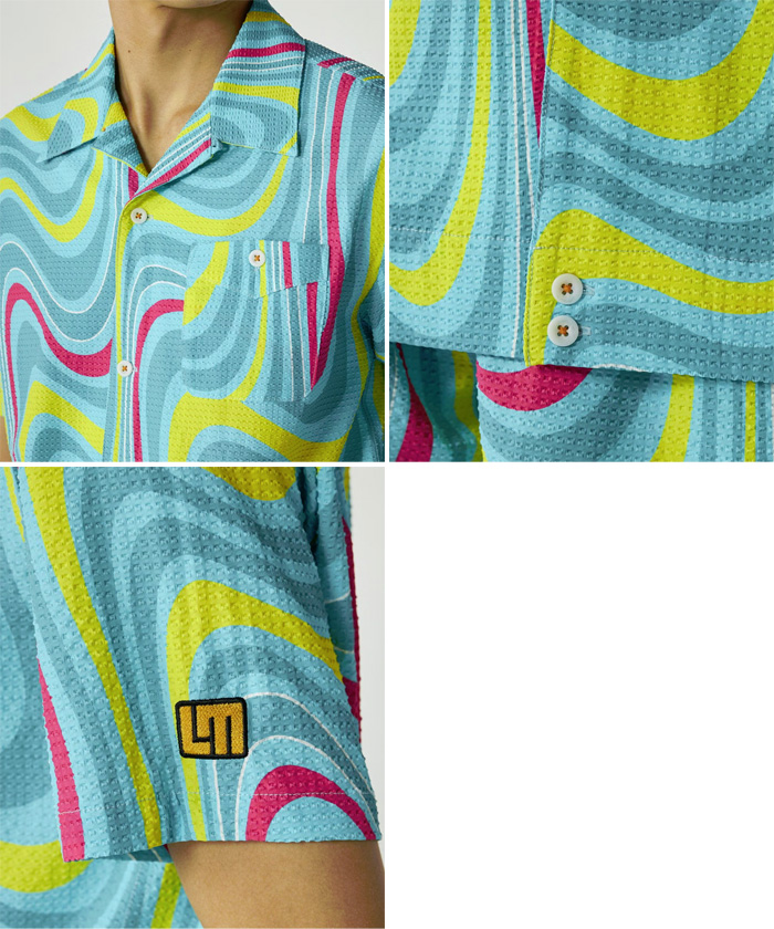 LOUDMOUTH（ラウドマウスゴルフ） ラウドマウス メンズ ニットサッカー